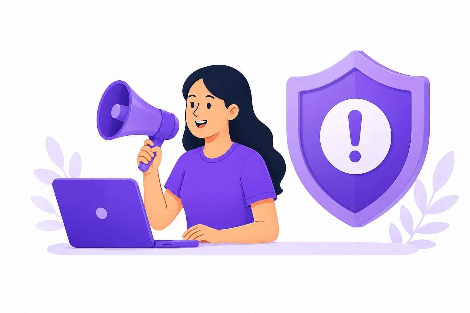 Report An Issue Illustration